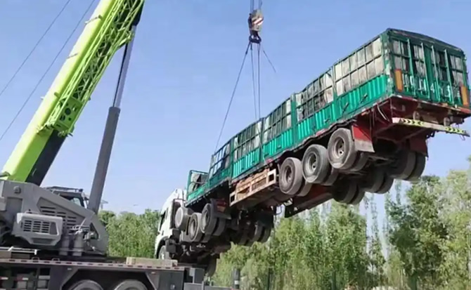 乌海道路脱困救援案例